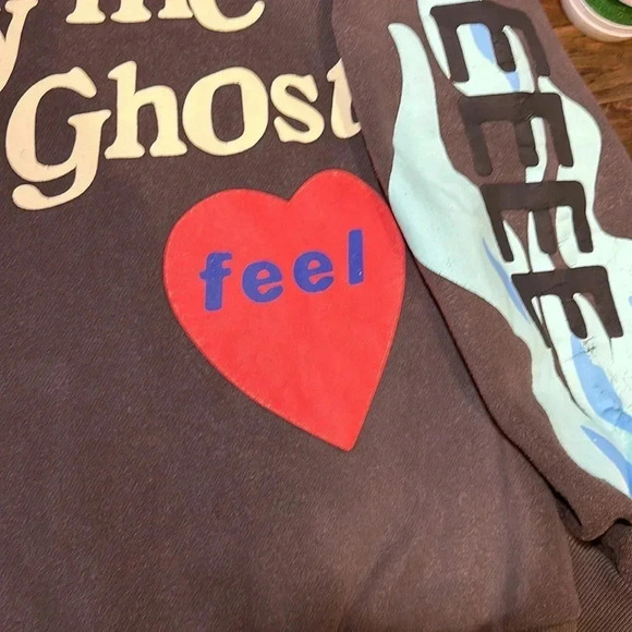 kids see ghosts lucky me I see ghosts | camp flog gnaw sweatshirt hoodie unisex - Picture 5 of 14